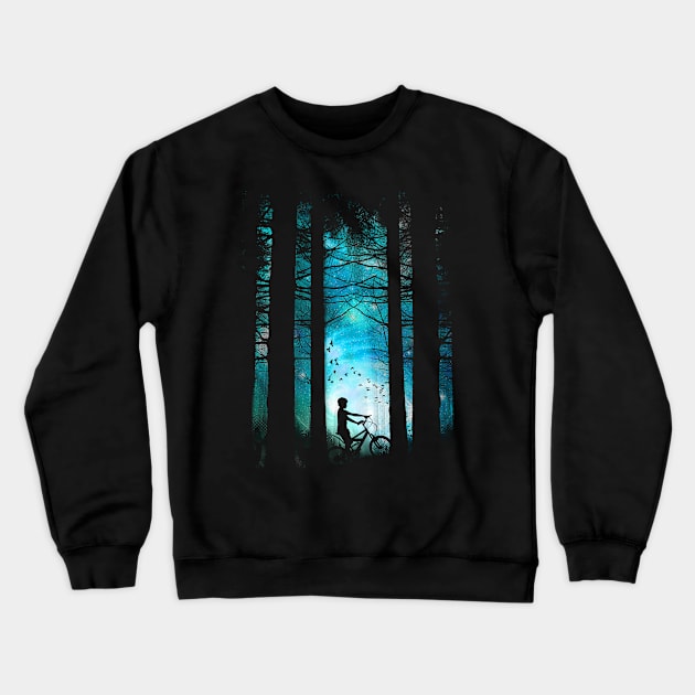 Long Ride Crewneck Sweatshirt by Moncheng